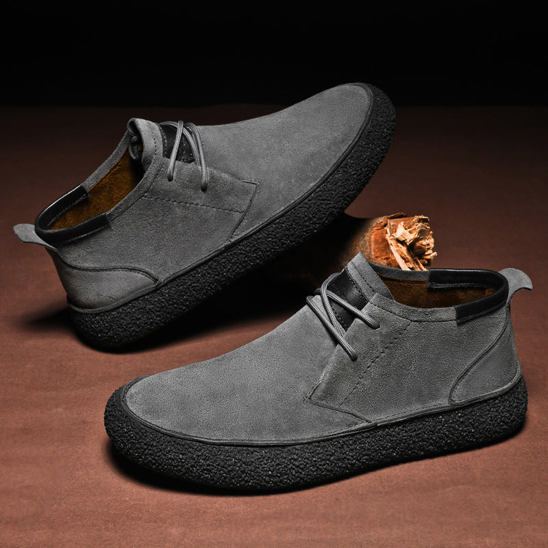 Optew Men’s Mid-Top Lace-Up Shoes