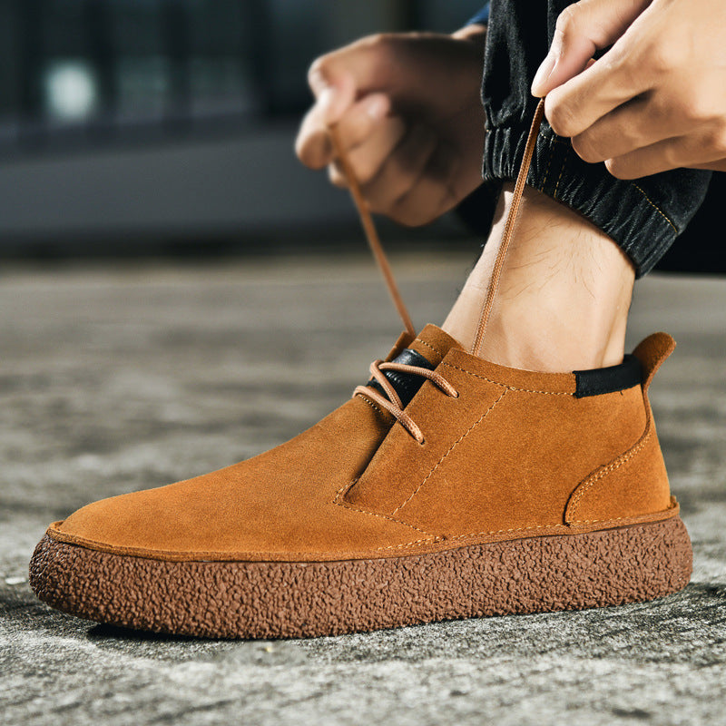 Optew Men’s Mid-Top Lace-Up Shoes