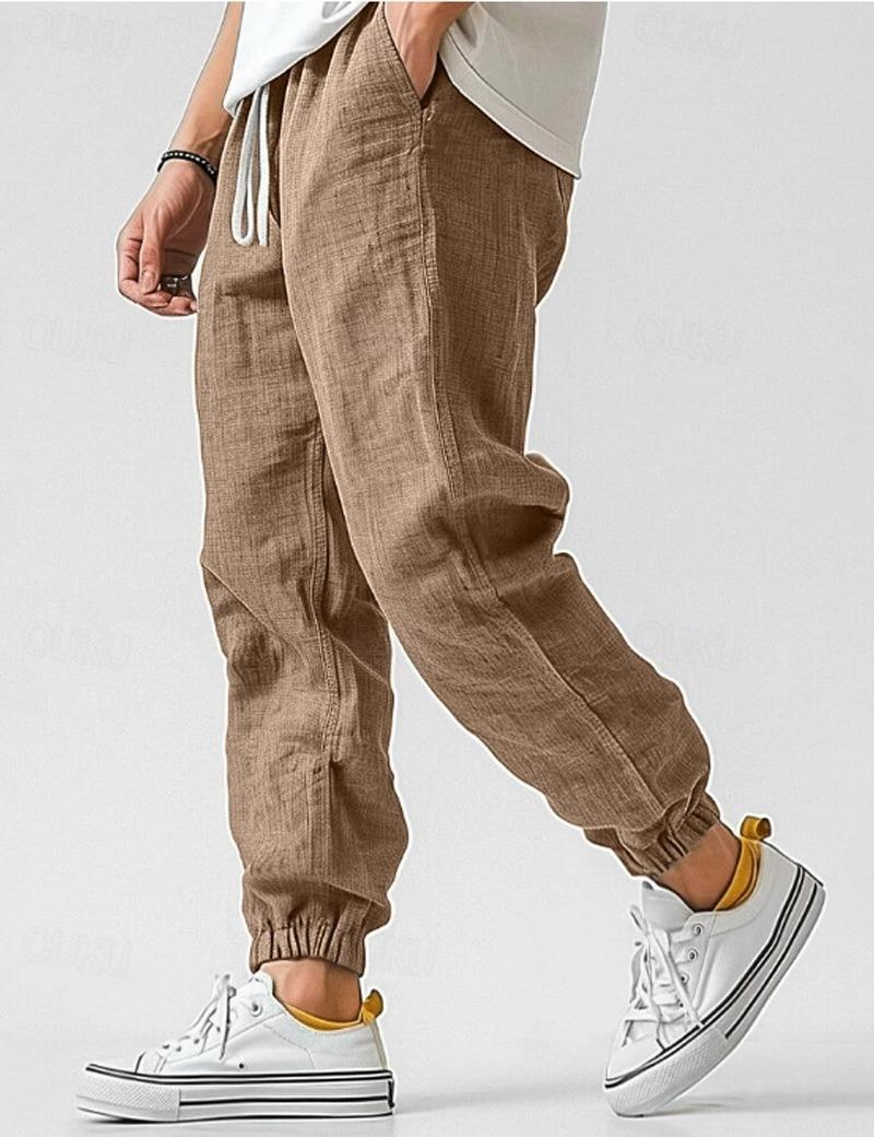 Optew Men’s Linen Pants