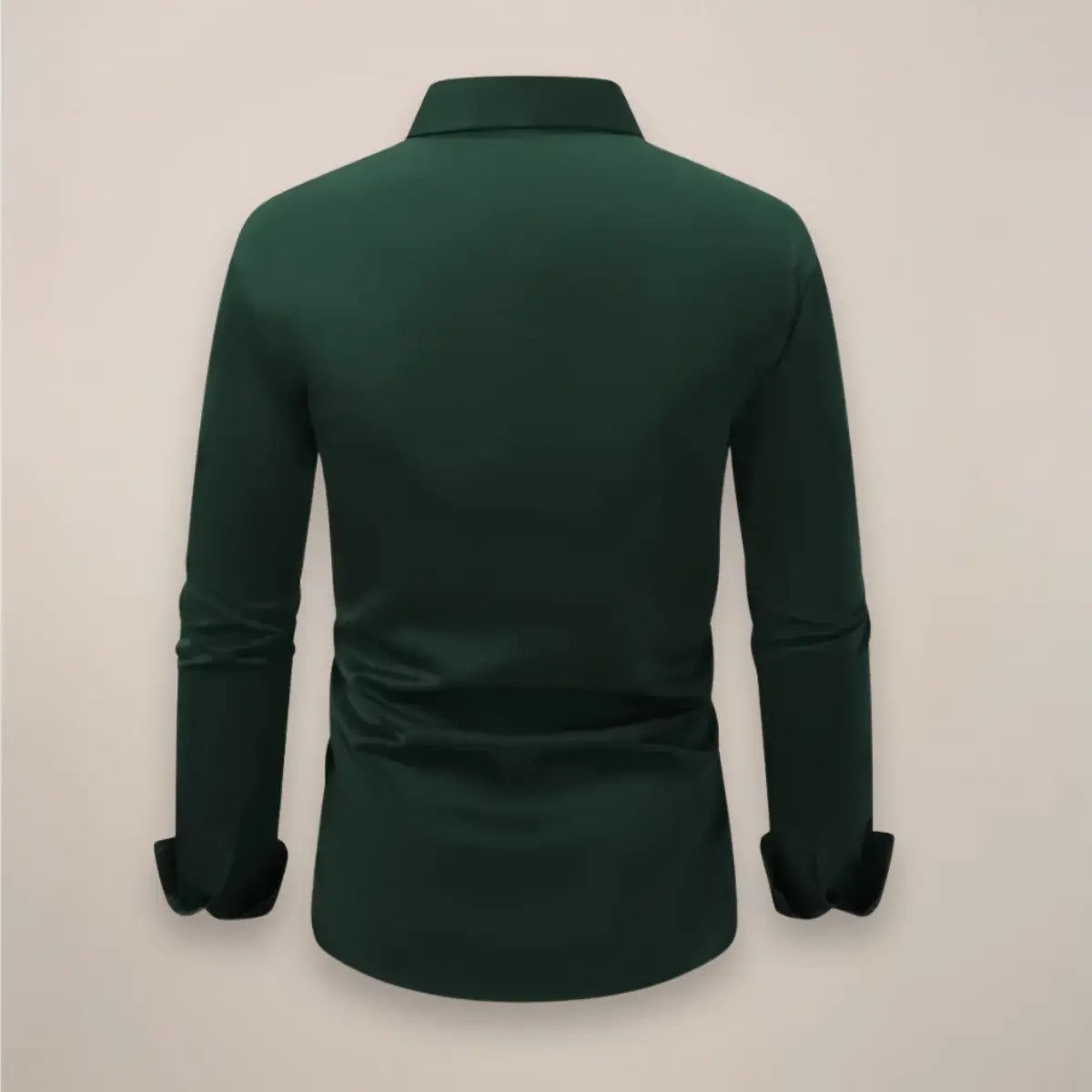 Optew Men’s Long Sleeve Shirt – Classic Notched Collar, Versatile Smart Style