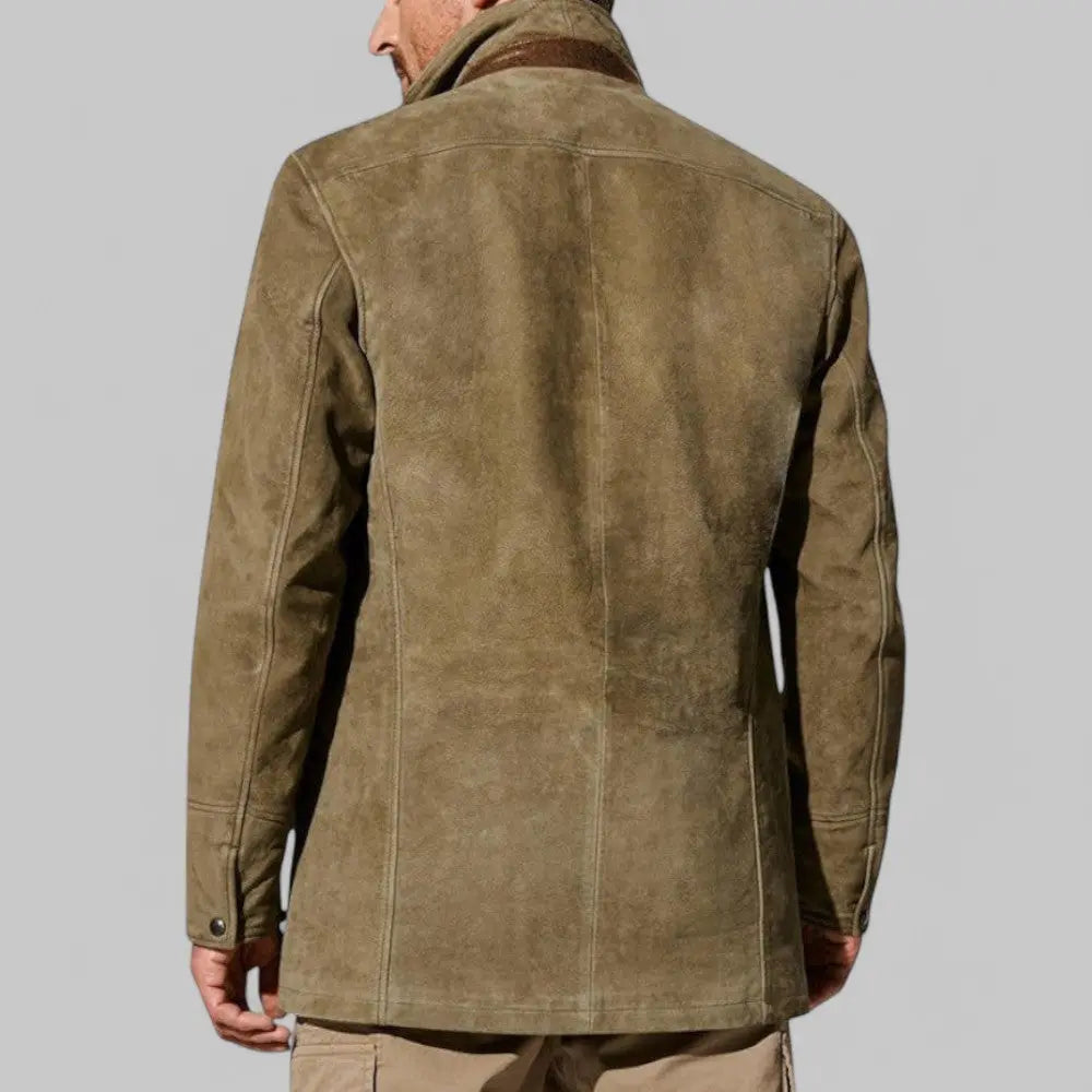 Optew Men’s Vintage Field Jacket – Classic Autumn Casual Style