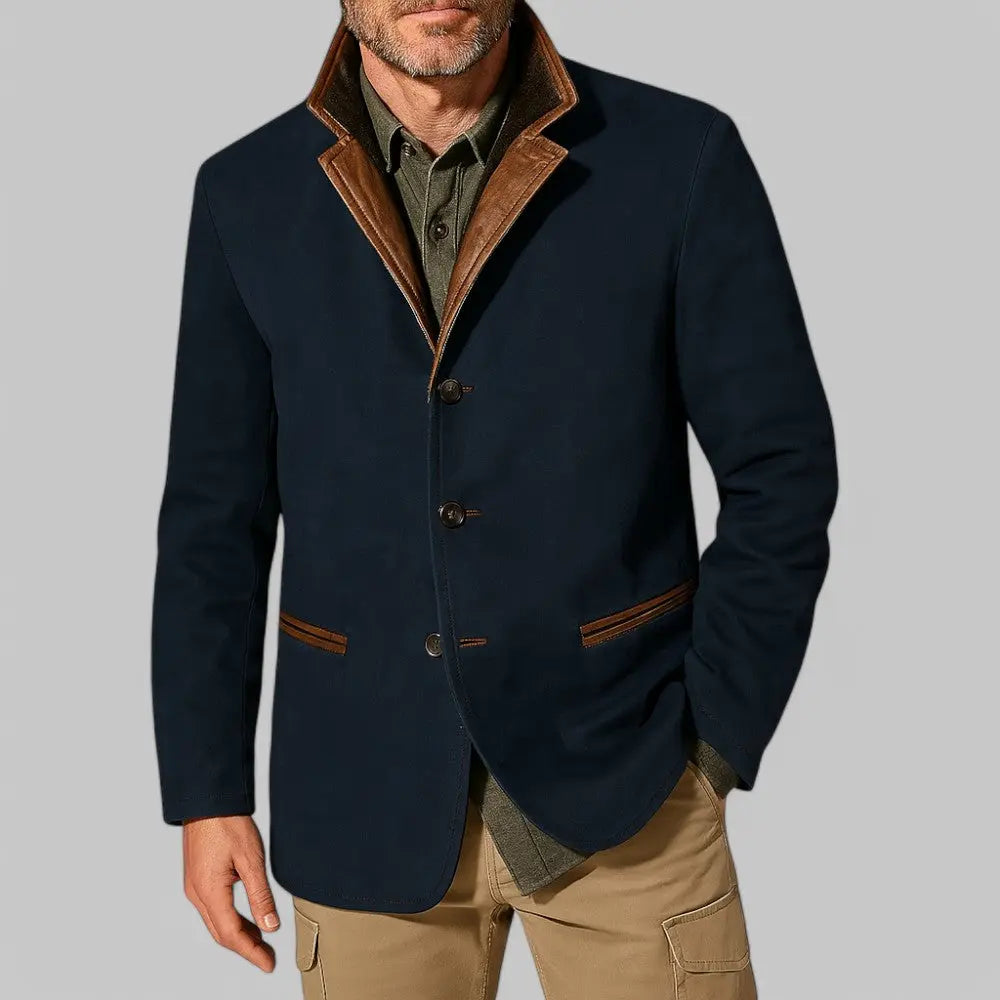 Optew Men’s Vintage Field Jacket – Classic Autumn Casual Style