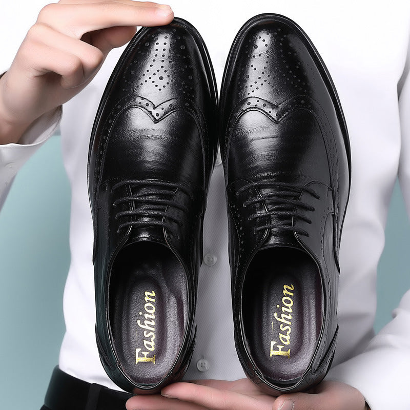 Optew Men’s Brogue Oxford Shoes
