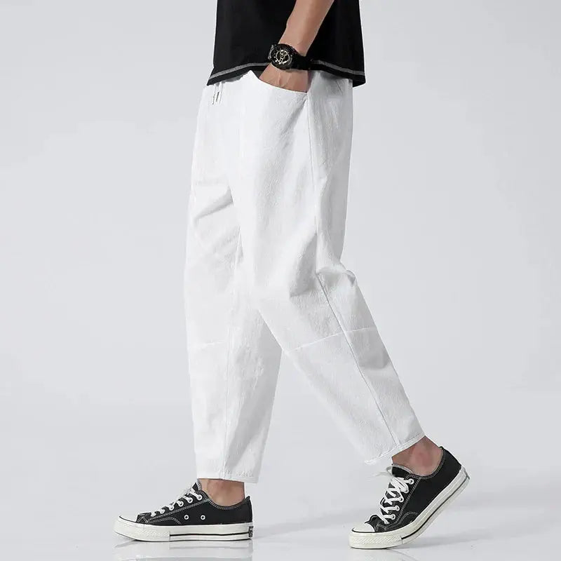 Optew Men’s Kyoto Cropped Tapered Pants