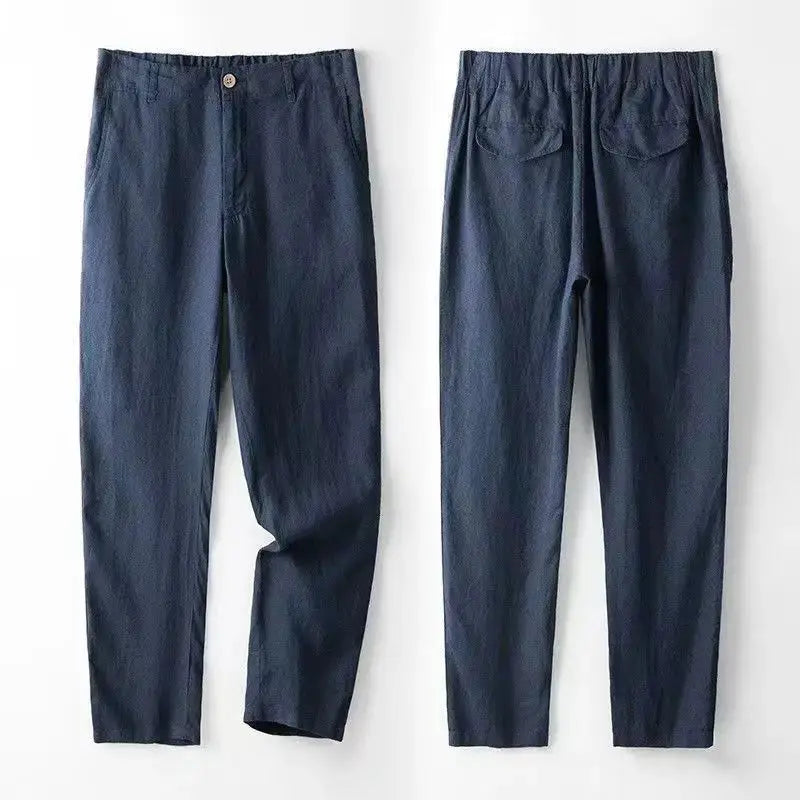 Optew Men’s Linen Blend Suit