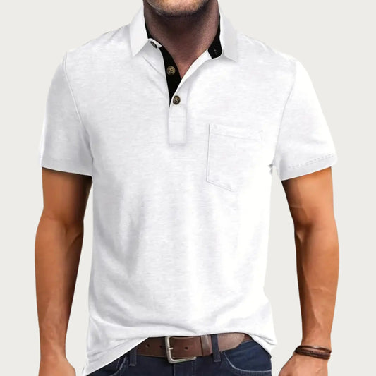 Optew Men’s Classic Slim Fit Polo Shirt