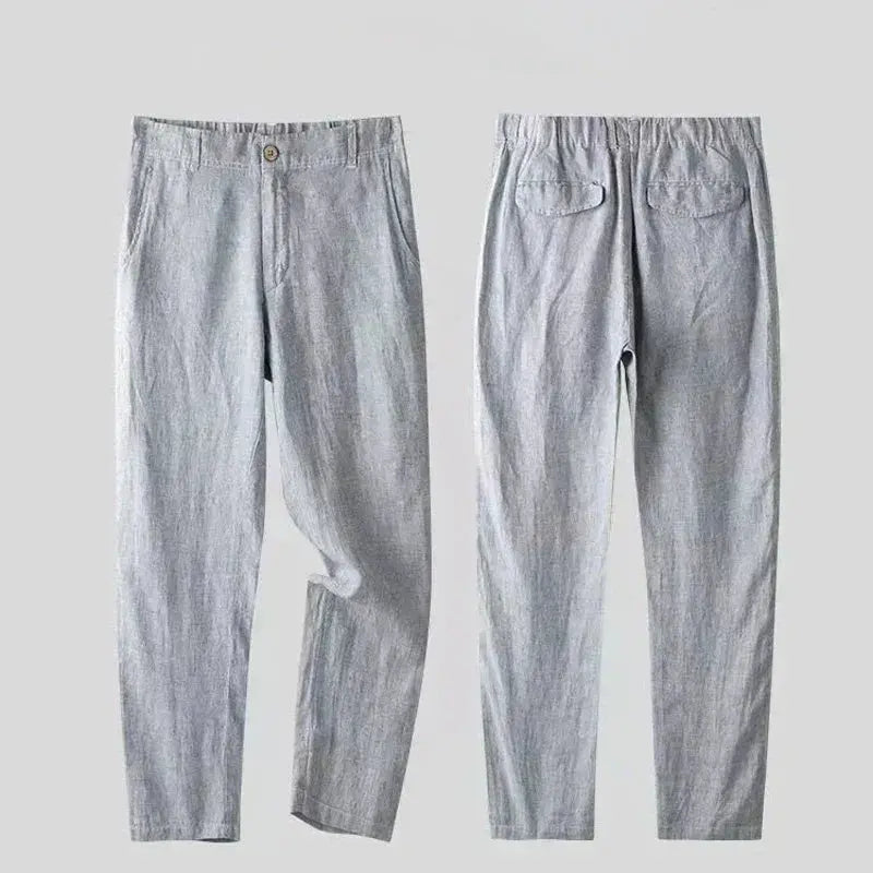 Optew Men’s Linen Blend Suit