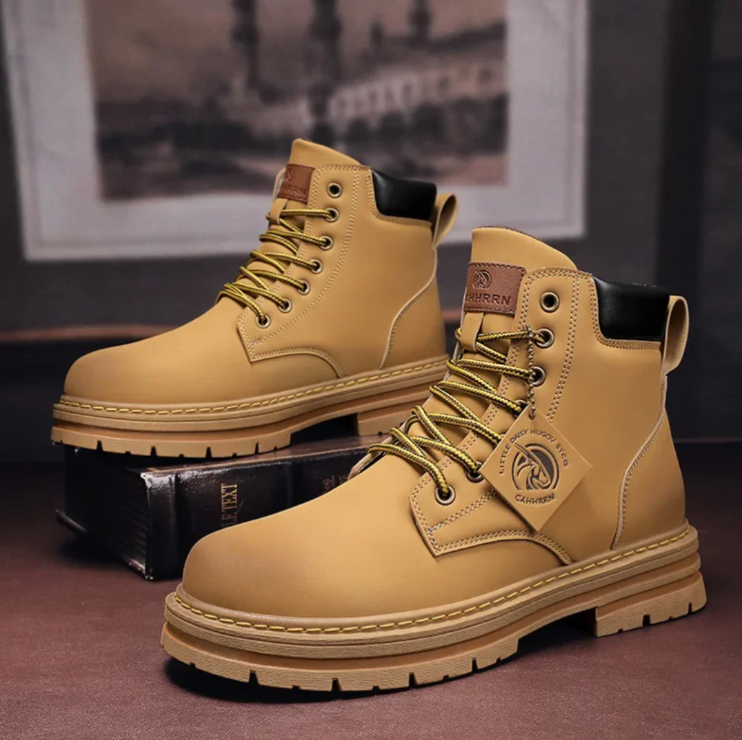 Optew Men’s Lace-Up Work Boots