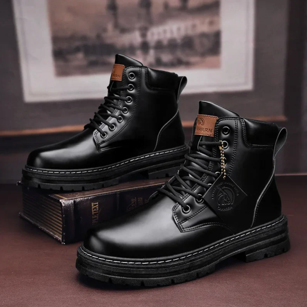 Optew Men’s Lace-Up Work Boots