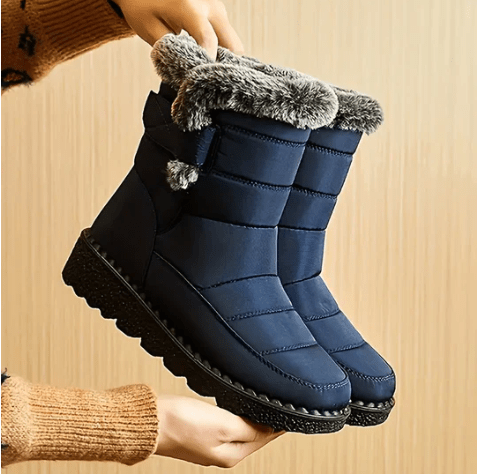 Optew Women's Everyday Waterproof Winter Ankle Boots