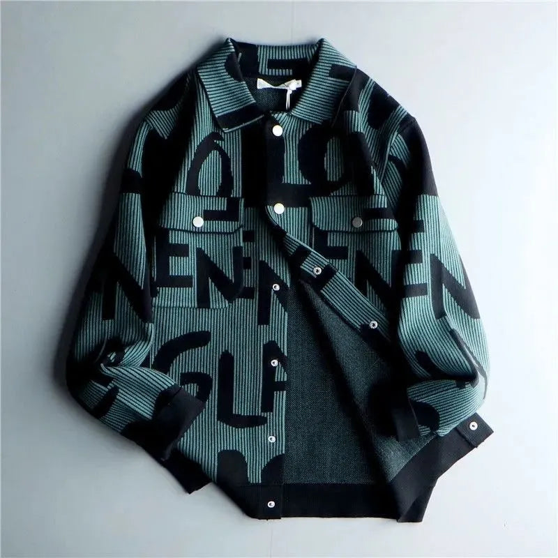 Optew Men’s Azure Knit Jacket