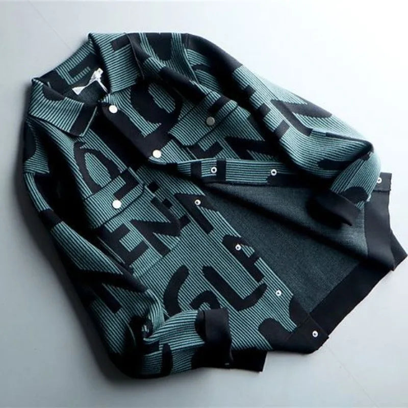 Optew Men’s Azure Knit Jacket