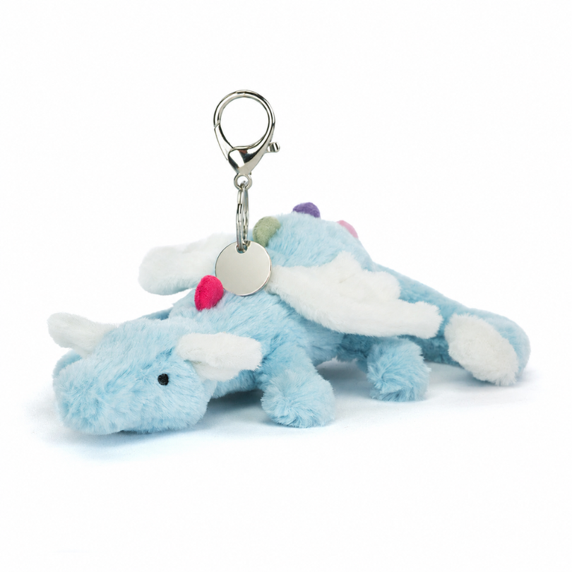 Sky Dragon Bag Charm | Soft Plush Toy