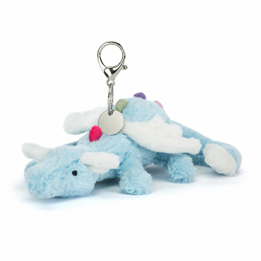 Sky Dragon Bag Charm | Soft Plush Toy