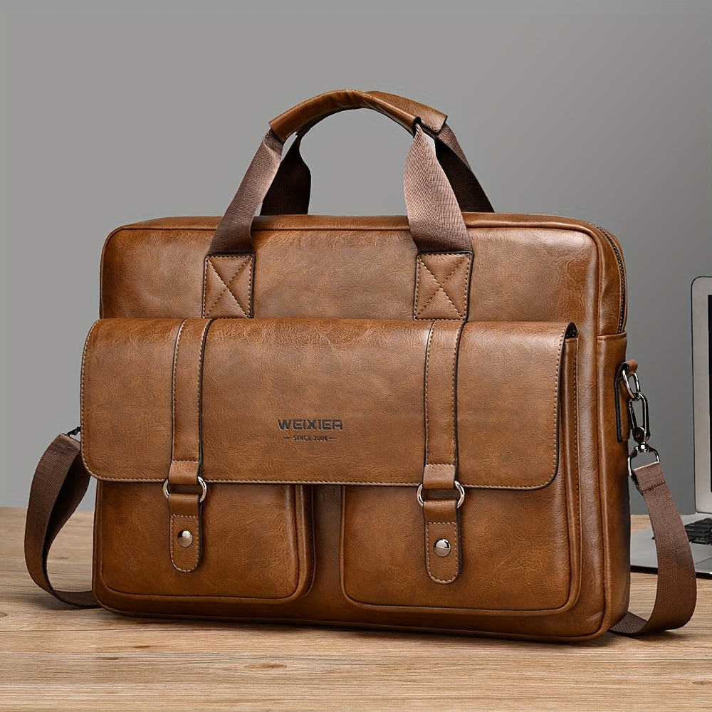 Optew Men’s Vintage Business Briefcase