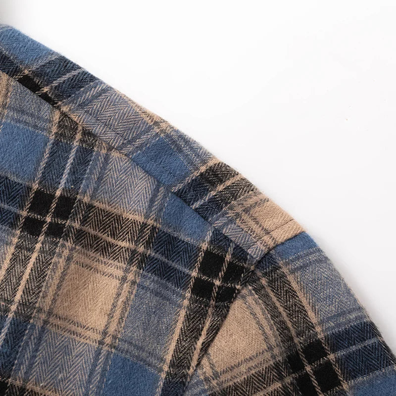 Optew Men’s Plaid Flannel Shirt