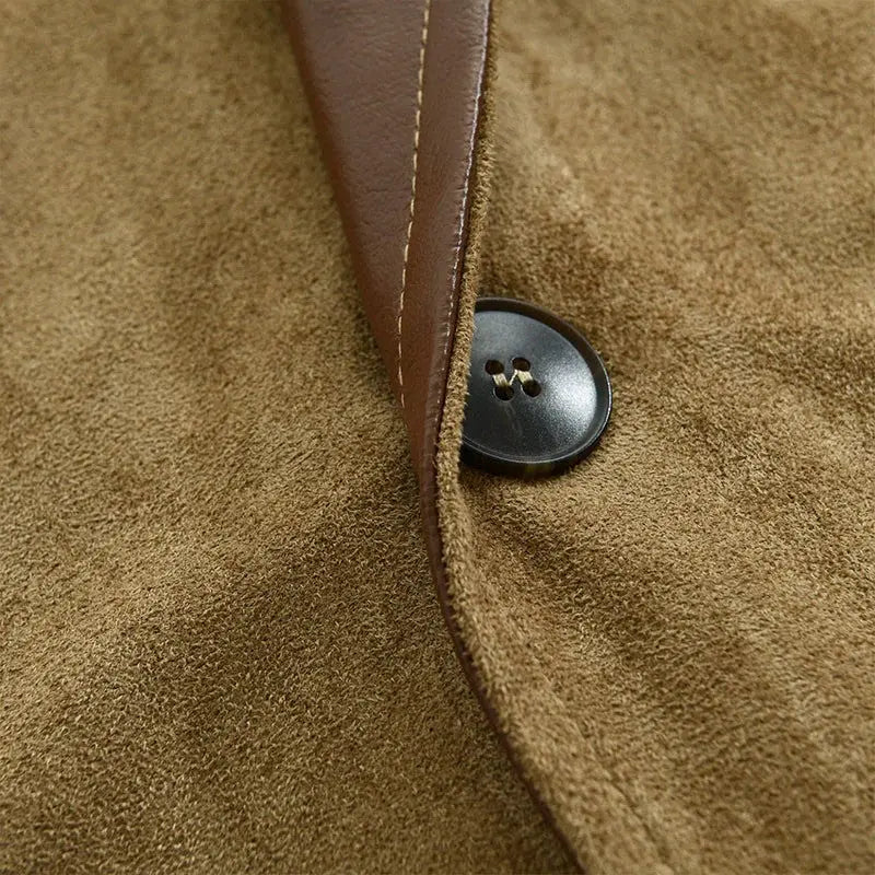 Optew Men’s Button-Up Winter Jacket
