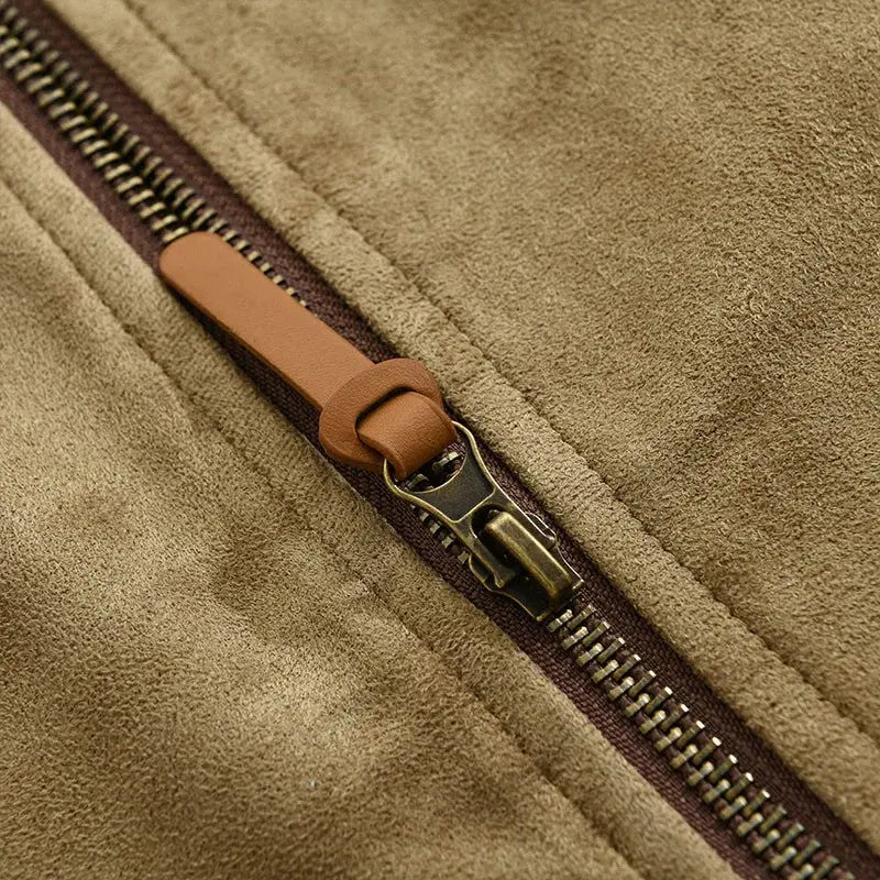 Optew Men’s Button-Up Winter Jacket