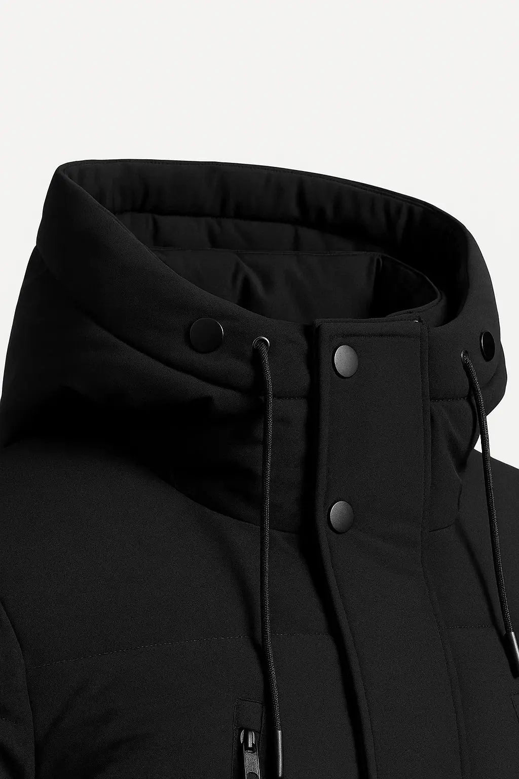 Optew Men's Waterproof Puffer Jacket Insulated Black