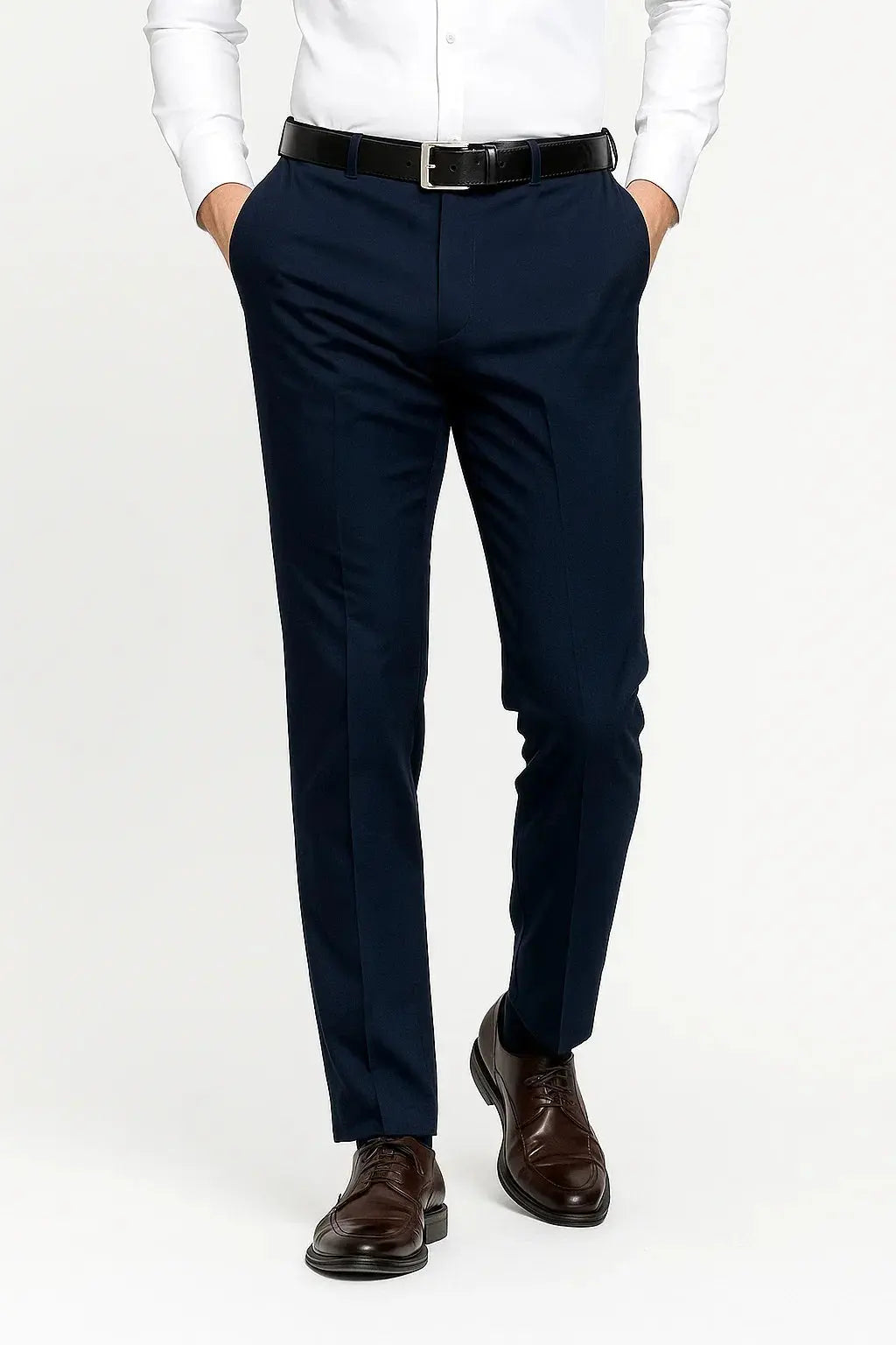 Optew Men's Stretch Pants Execflex Comfortable Fit Soft Fabric