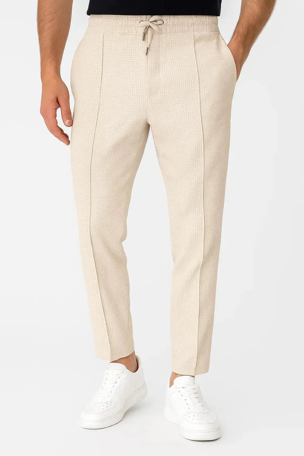 Optew Men's Pants Cotton Blend Vintage Flash Lining