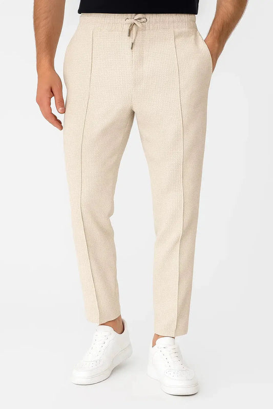 Optew Men's Pants Cotton Blend Vintage Flash Lining