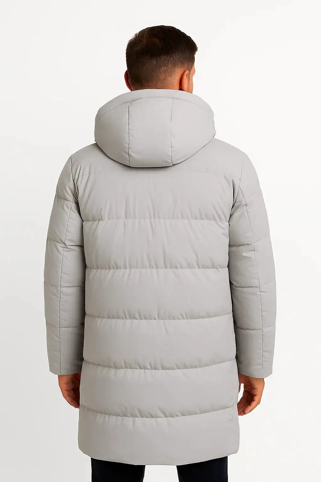 Optew Men's Waterproof Puffer Jacket Insulated Black