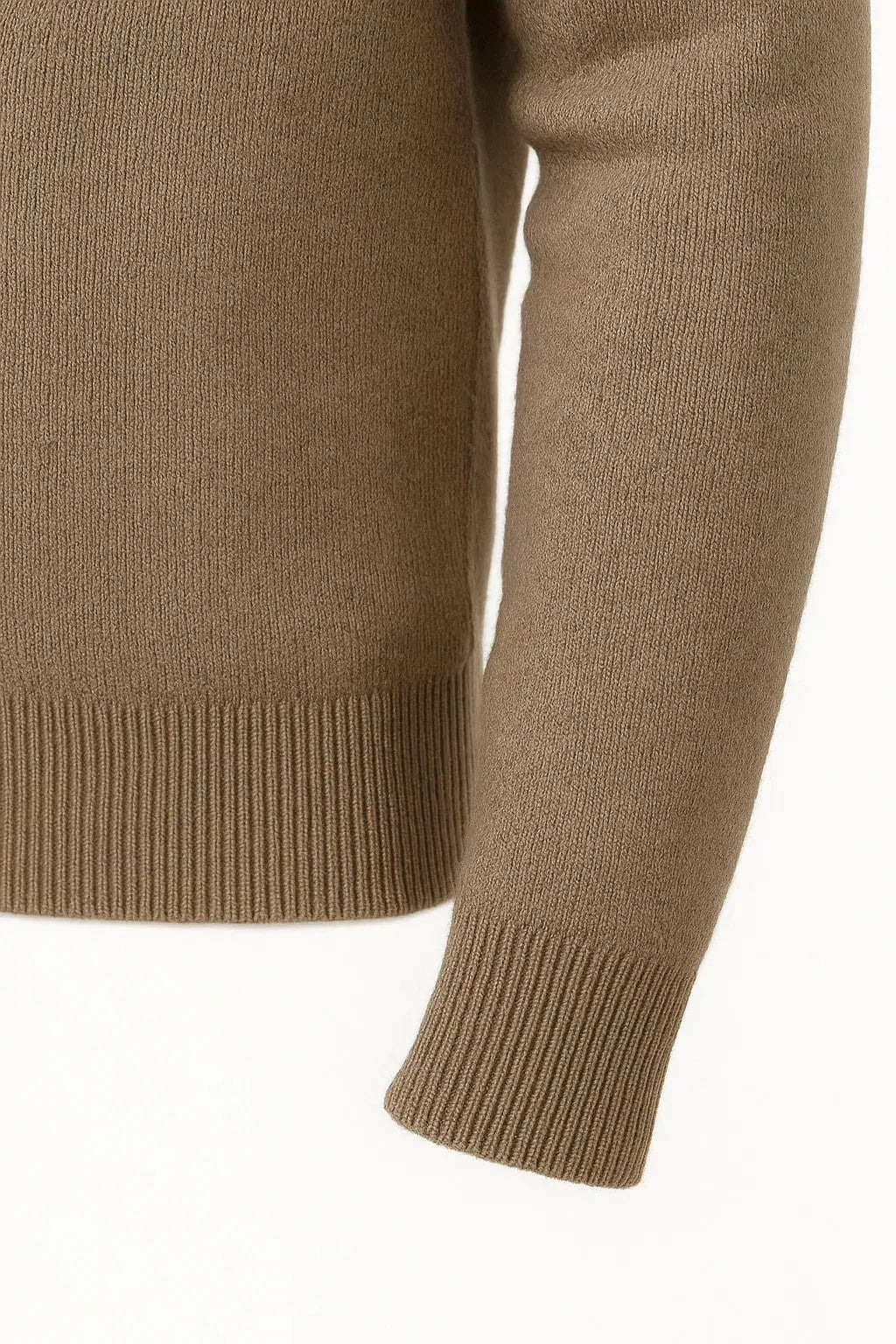 Optew Men's Cardigan Merino Wool Hooded Thick Knit Jacket