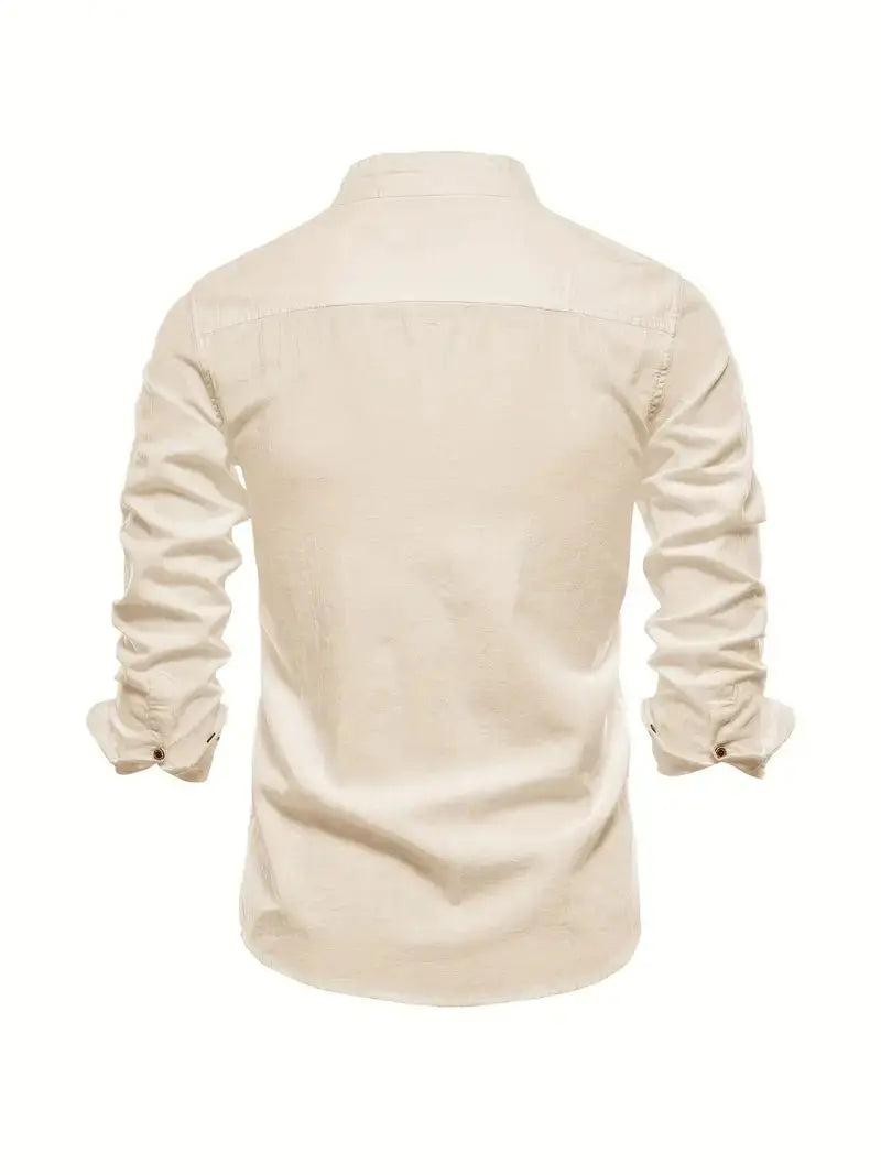 Optew Men’s Classic Button-Up Shirt