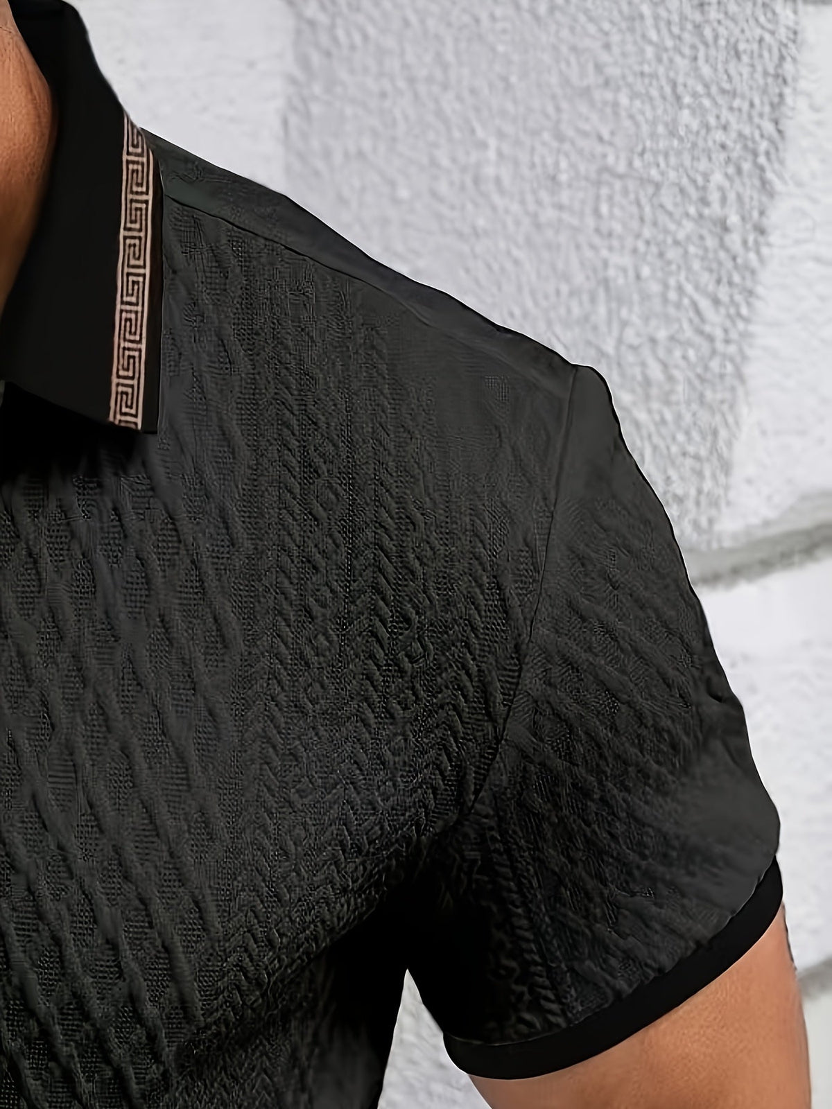 Optew Men’s Colorblock Polo Shirt