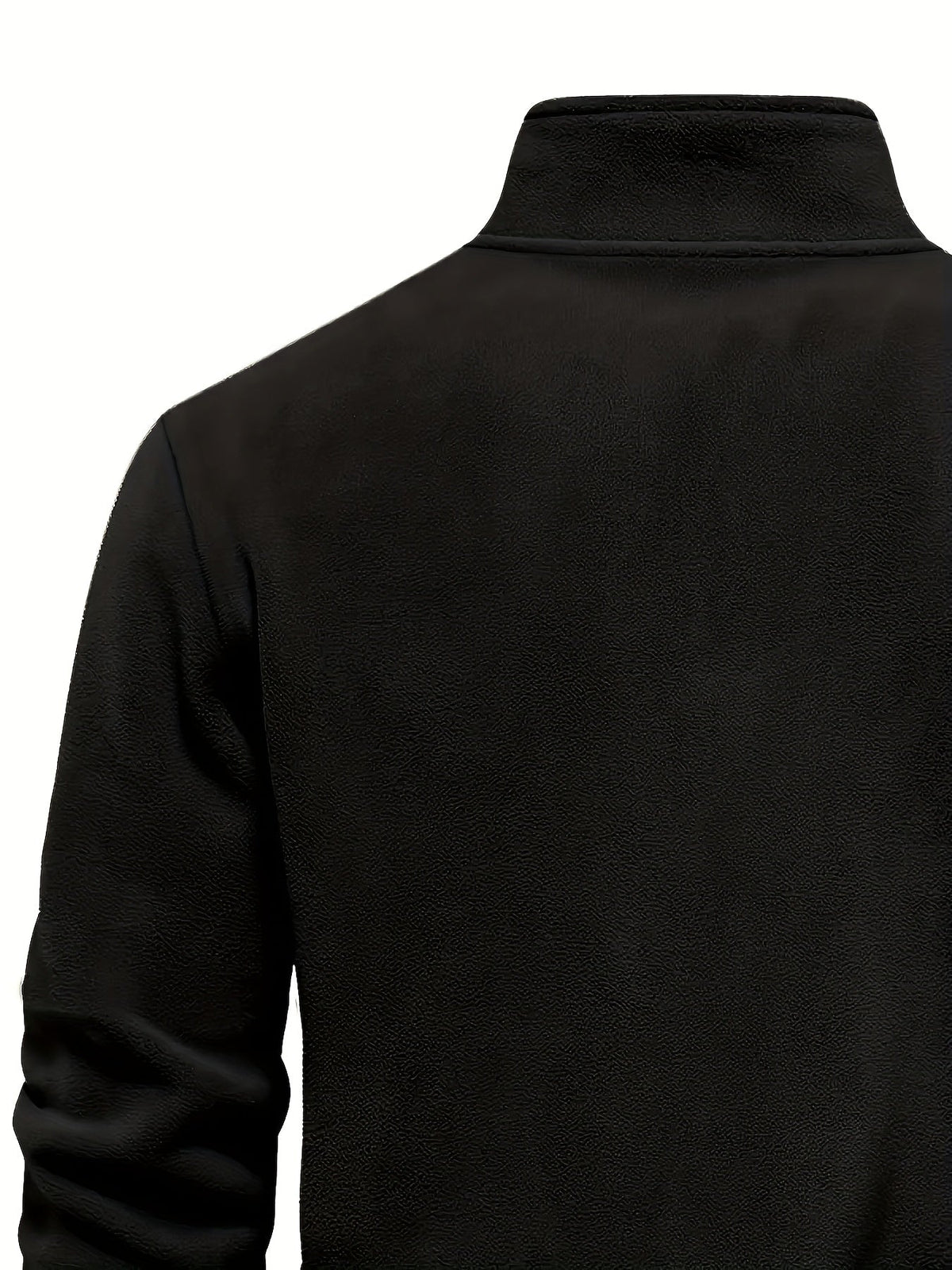 Optew Men’s Fleece Zip Henley Sweatshirt
