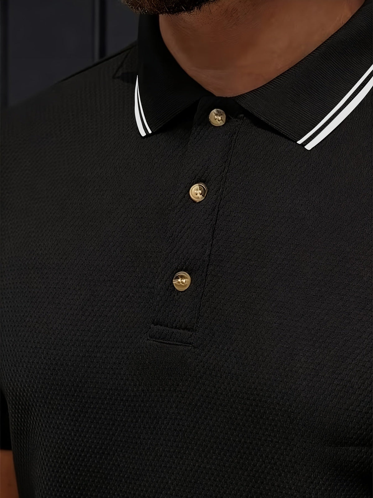 Optew Men’s Textured Colorblock Shirt