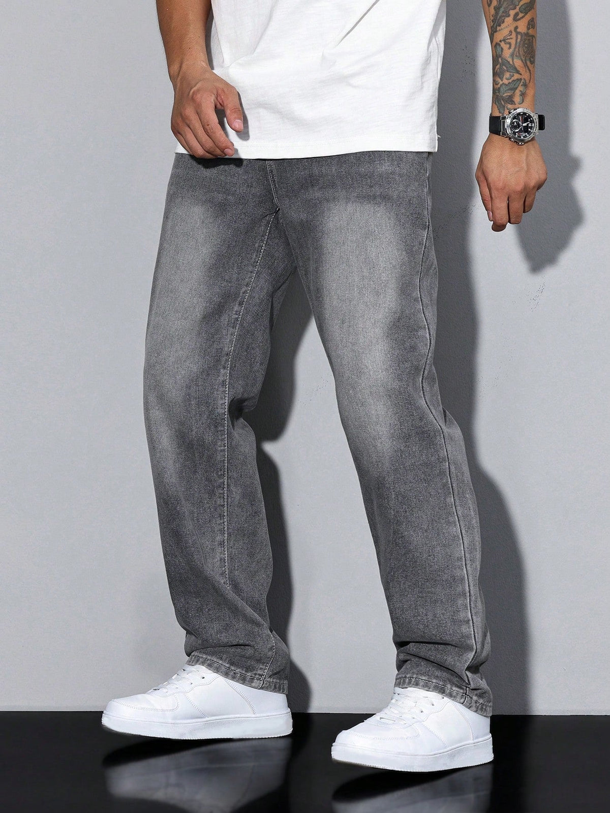 Optew Men’s Baggy Denim Jeans