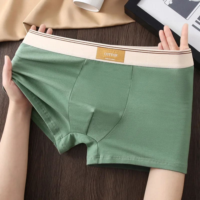 Optew Men Daily Boxer Briefs with Contrasting Waistband