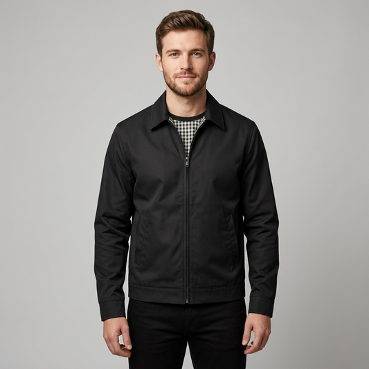 Optew Men’s Lined Classic Jacket