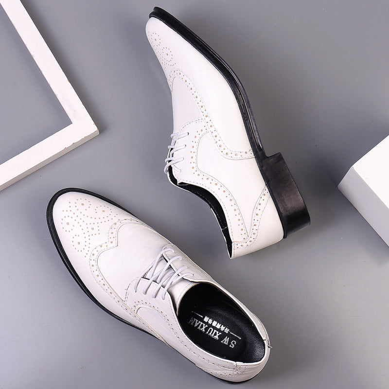 Optew Men’s Brogue Oxford Shoes