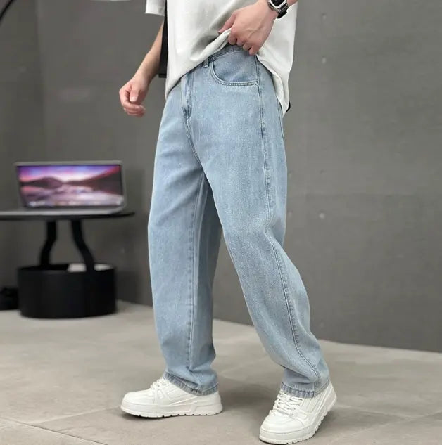 Optew Men’s Stylish Straight Leg Jeans