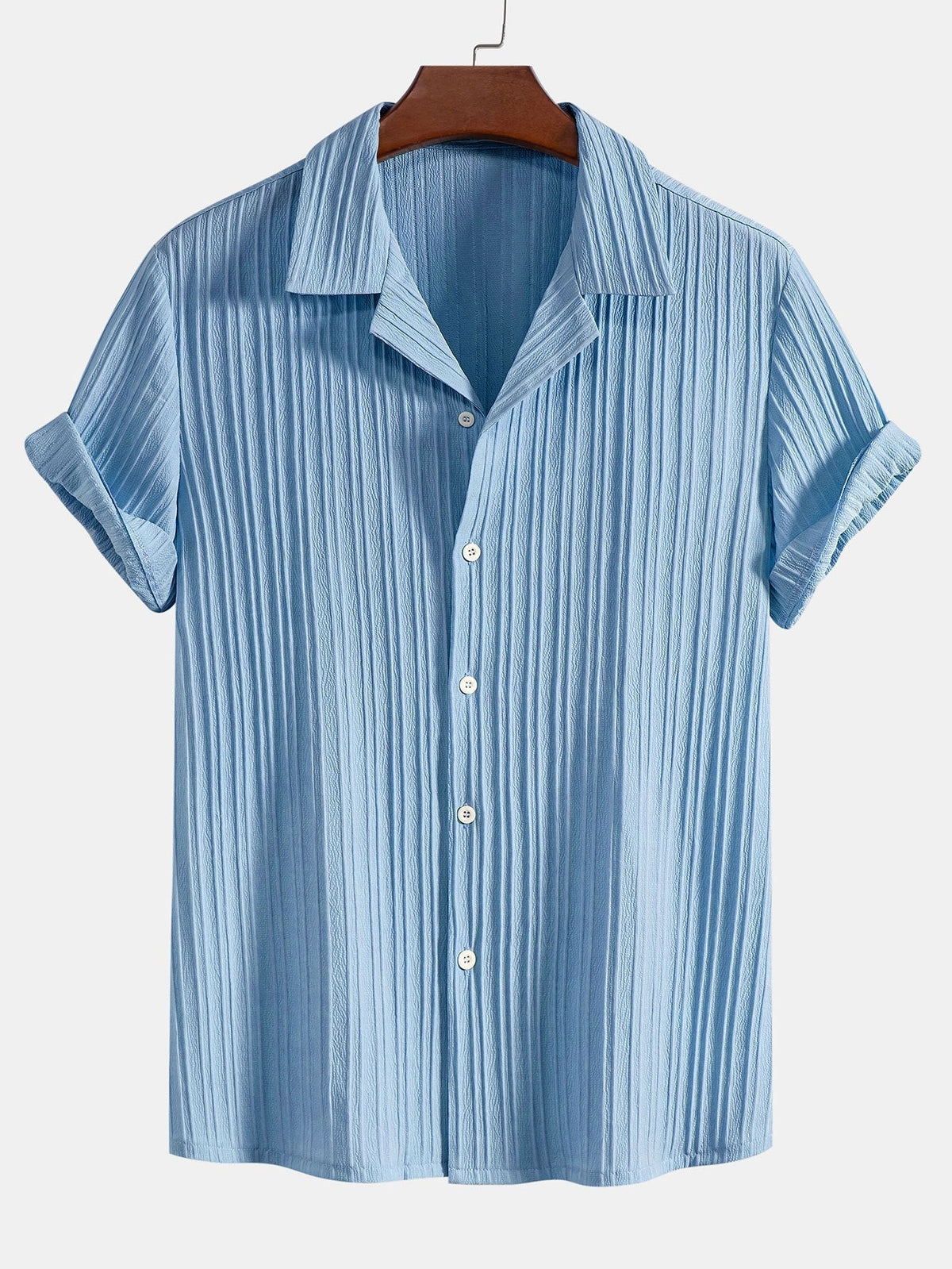 Optew Men’s Summer Shirt Trousers Set