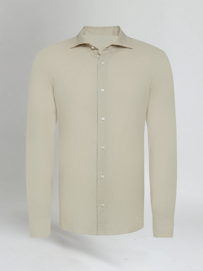 Optew Men’s Linen Button Shirt