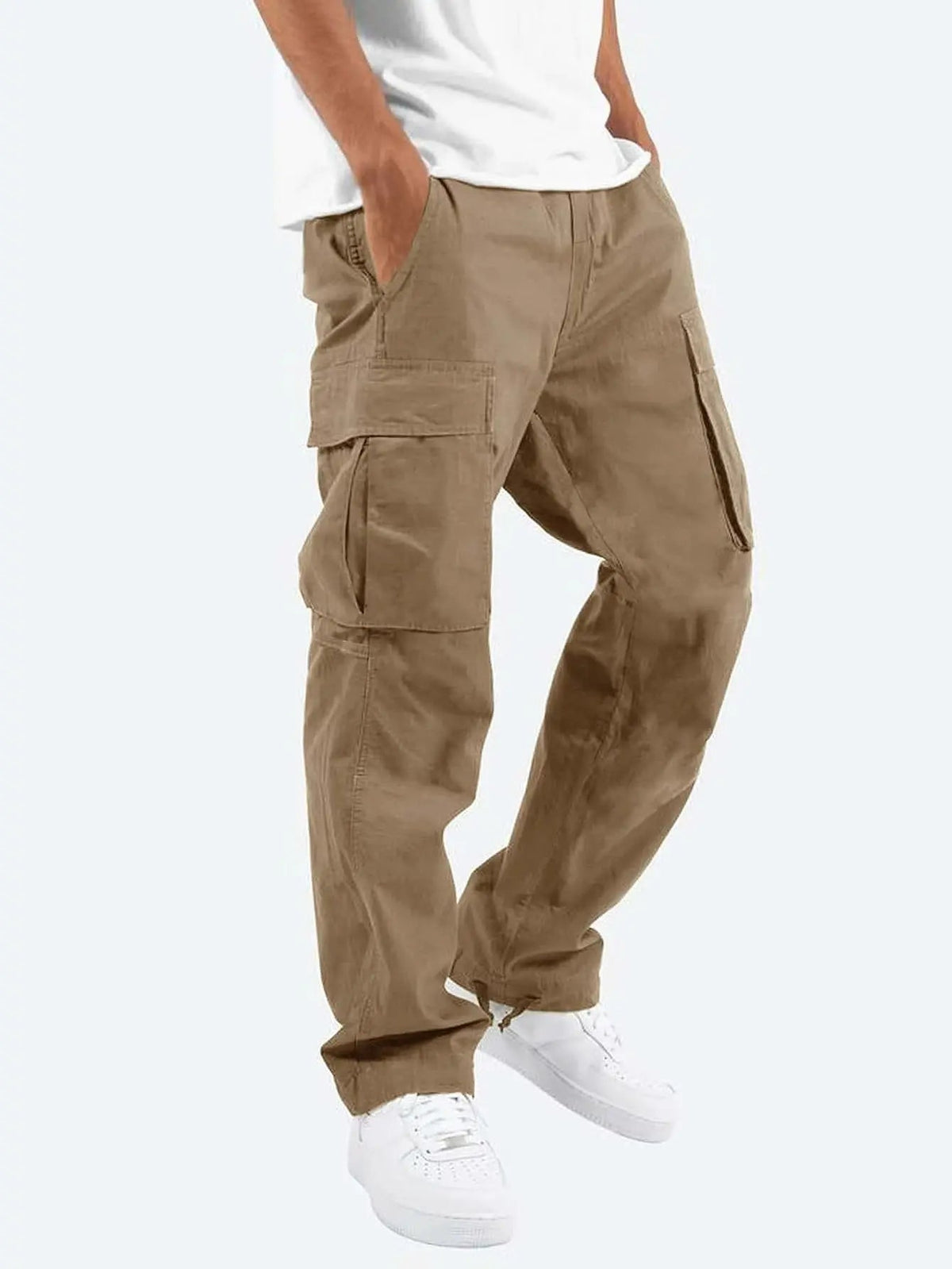 Optew Men’s Relaxed Fit Cargo Pants