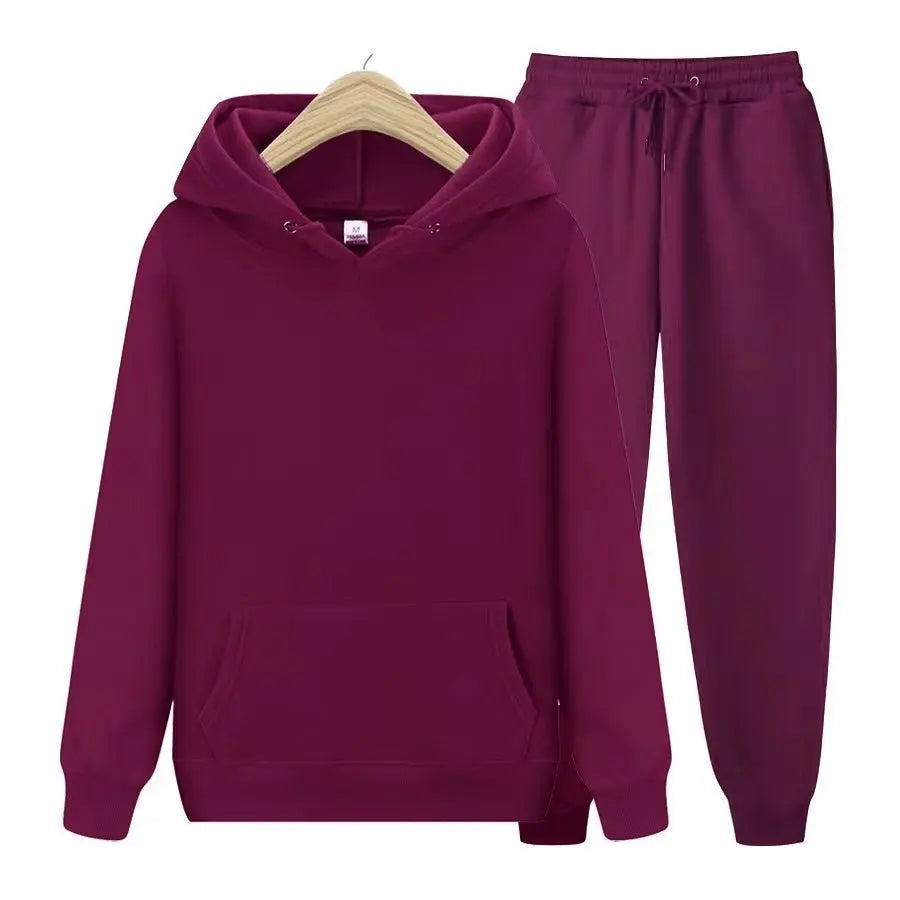 Optew Men’s Relaxed Hoodie and Jogger Set