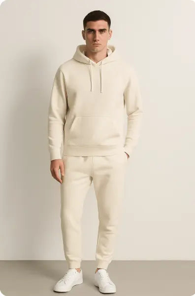 Optew Men’s Relaxed Hoodie and Jogger Set