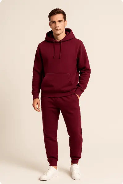 Optew Men’s Relaxed Hoodie and Jogger Set