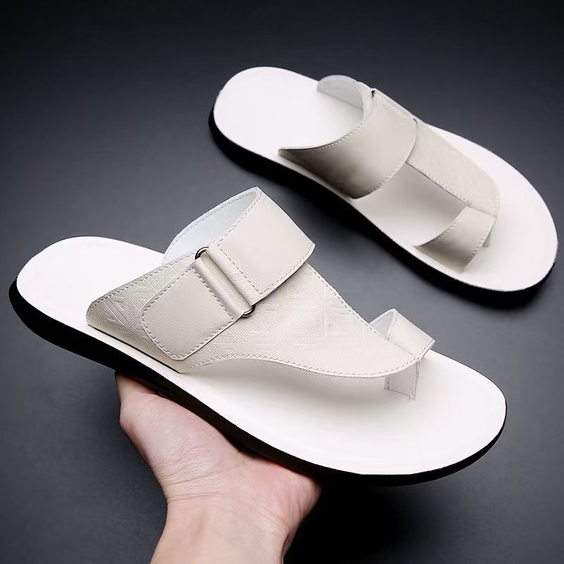 Optew Men’s Geometric Textured Sandals
