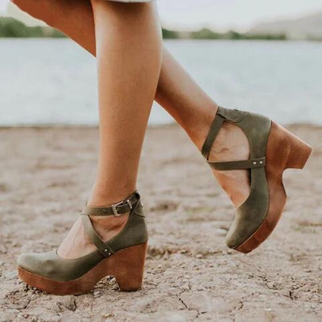 Optew Women's Comfort Orthopedic Heels