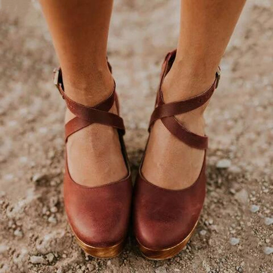 Optew Women's Comfort Orthopedic Heels