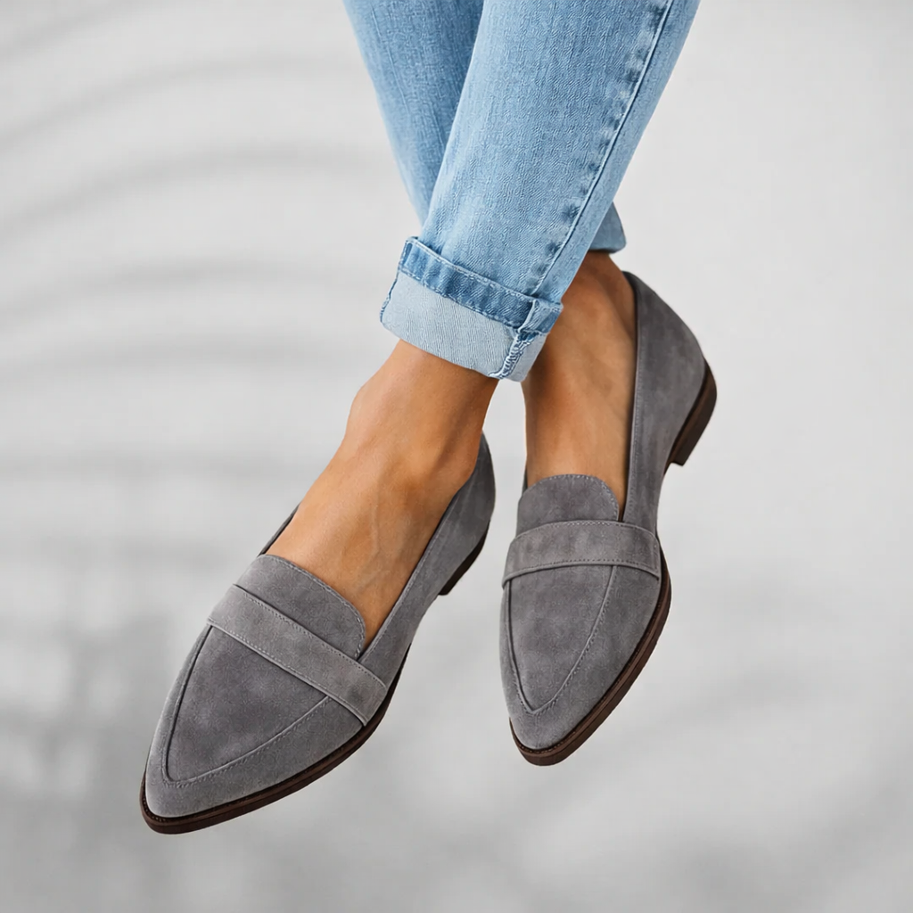Optew Women's Supportive Comfort Orthopedic Pointed Toe Shoes