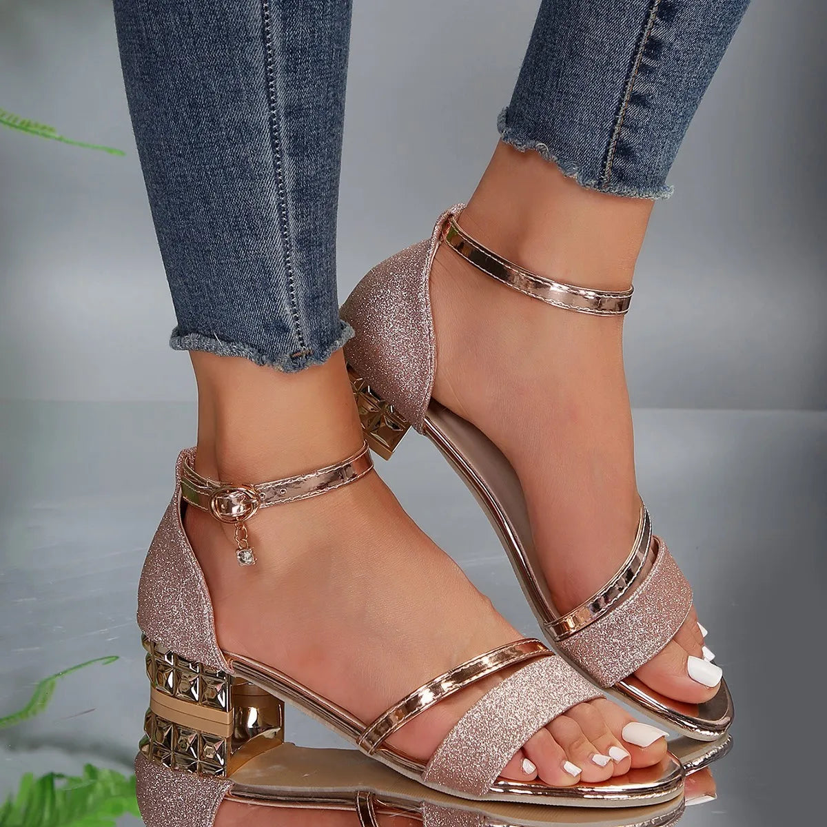 Optew Women's Everyday Comfort Orthopedic Ankle Strap Sandals