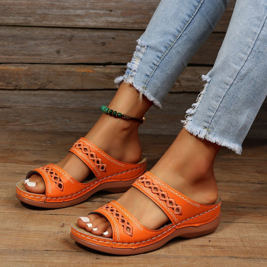 Optew Women's Everyday Comfort Orthopedic Sandals