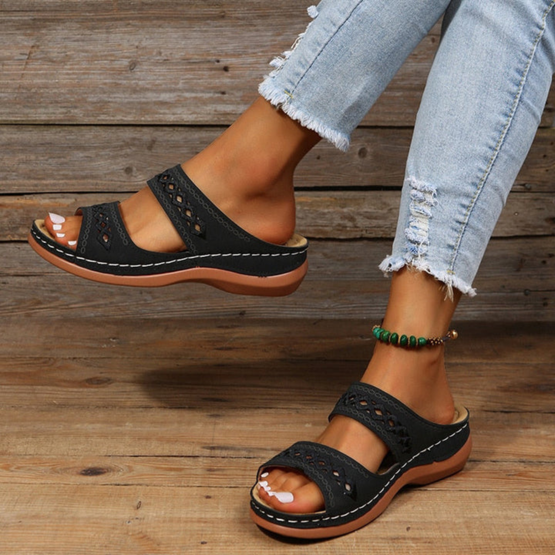 Optew Women's Everyday Comfort Orthopedic Sandals